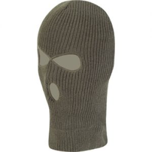 3-Hole Balaclava olive