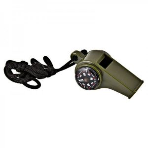 Army Style 3 In 1 Whistle