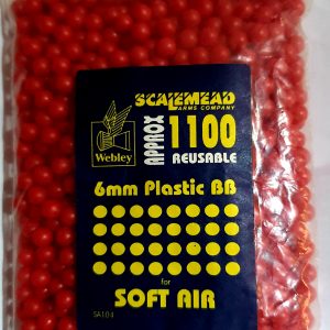 Soft AIR 6mm plastic BB RED