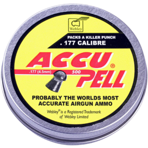 Webley .177 Accupell Domed Airgun Pellets X 500