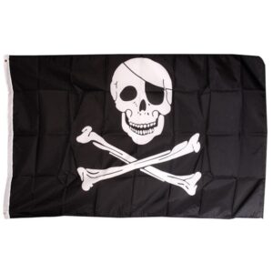 Jolly Roger Flag (Skull & Crossbones)
