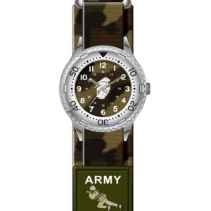 Kids Camouflage Army Watch