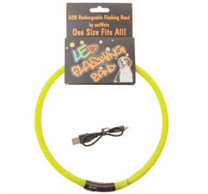 Collar Flashing LED Rechargeable USB
