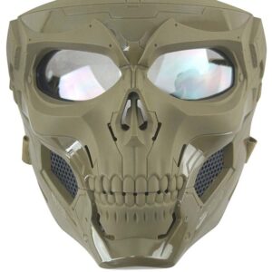 Skull Messenger Mask - Coyote
