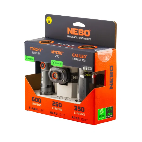 Nebo TRIPLE LIGHT KIT - Image 2